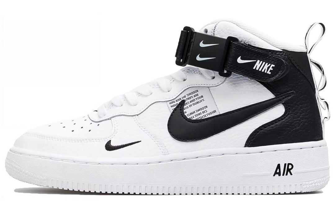 Nike Nike Air Force 1 Mid Utility White Black GS