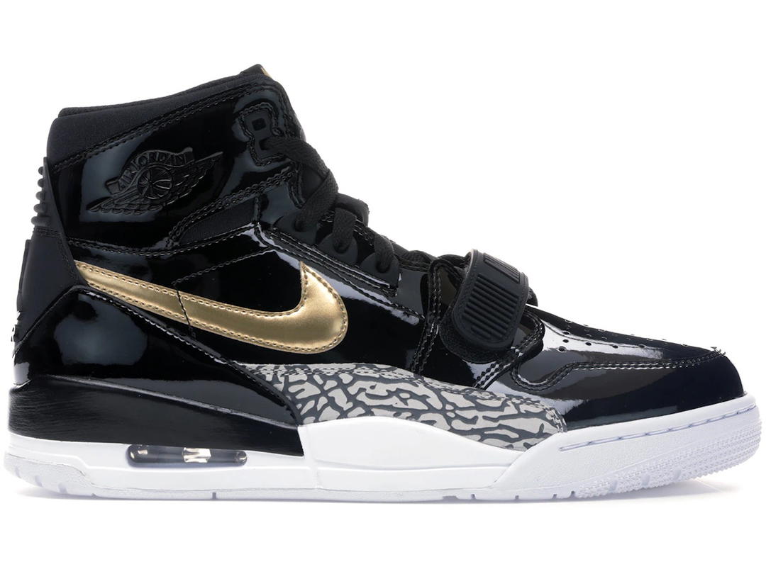 Jordan Jordan Legacy 312 Black Gold Patent