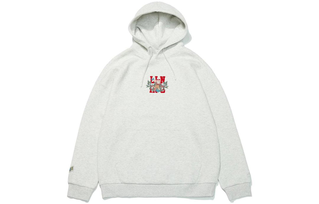 Li-Ning LiNing Sports Life Collection Daily Gold Collection Sweatshirt Unisex Gray