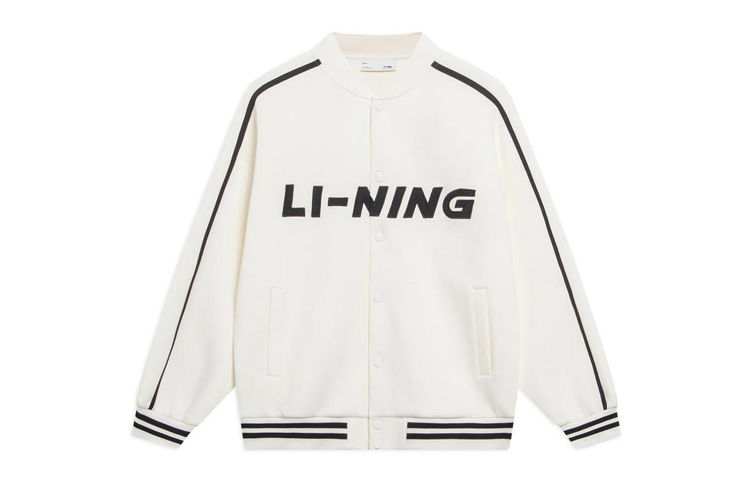 Li-Ning LiNing Sports Fashion Collection Jacket Unisex Ivory