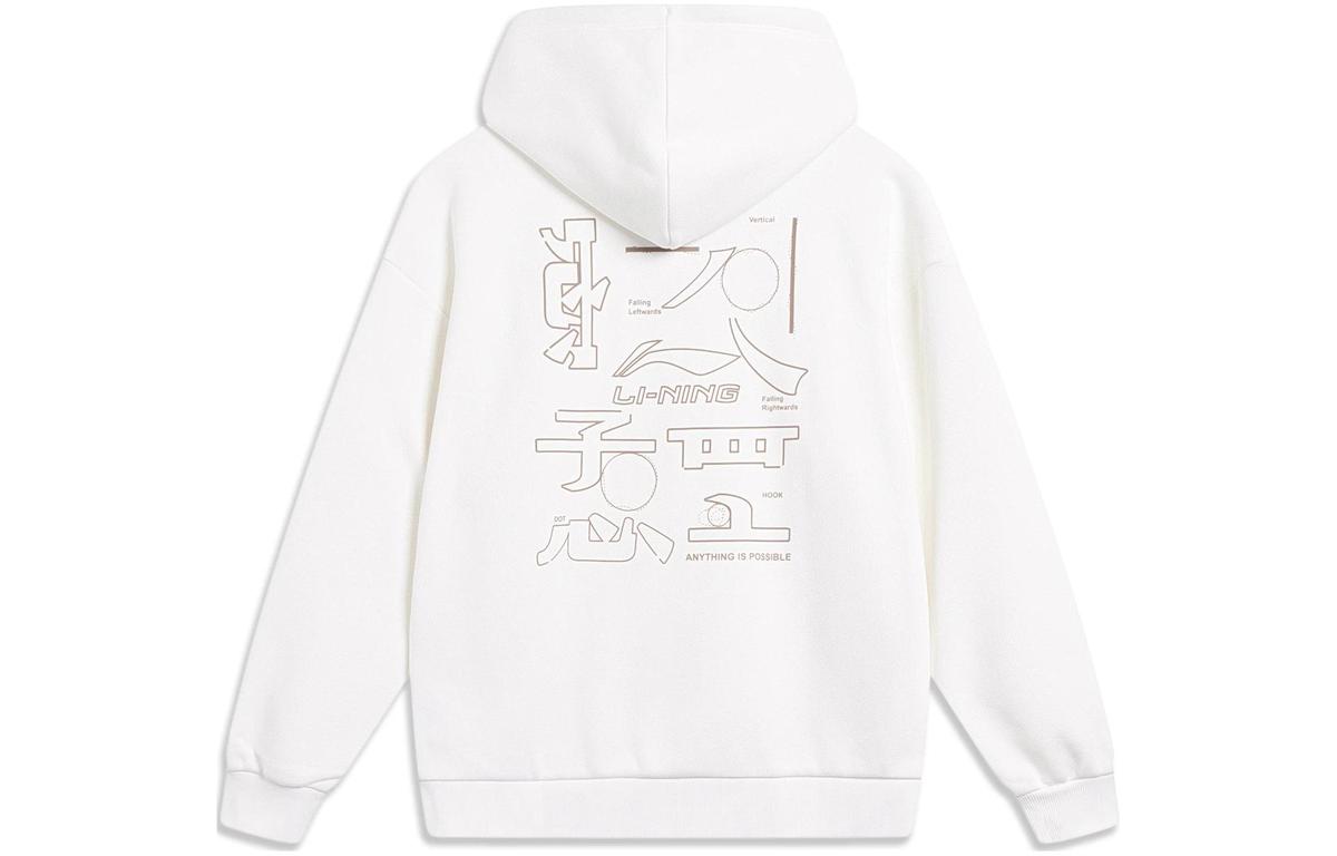 Li-Ning LiNing Sports Fashion Collection Sweatshirt Unisex Ivory