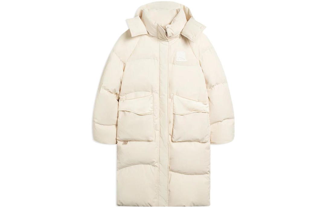Li-Ning LINING Sports Trend Series Down Jackets Women's Swan White