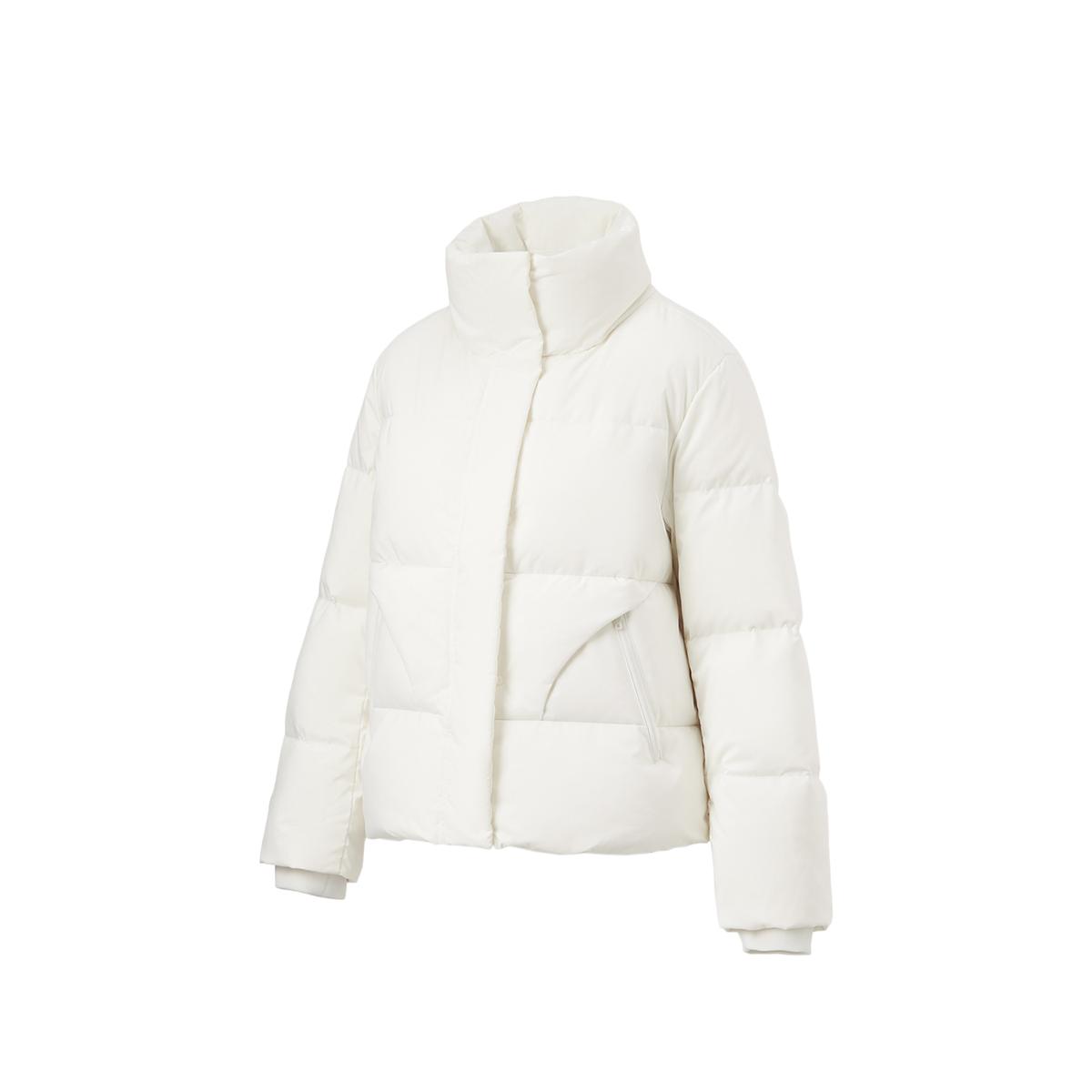 Li-Ning LiNing Fitness Series Down Jacket Women's Champagne White