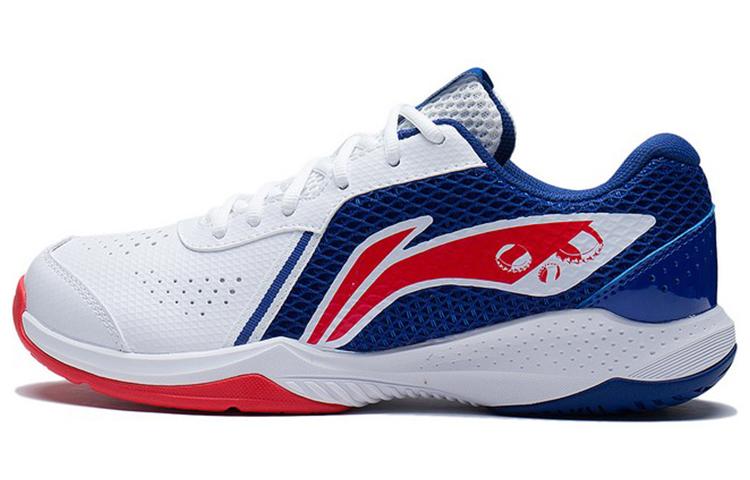 Li-Ning LINING Badminton Shoes Unisex Low-Top White/Blue/Red