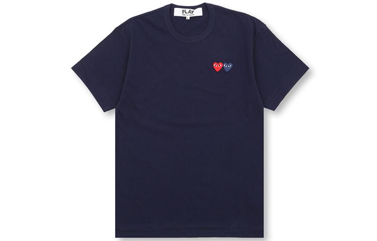 Comme des Garcons CDG Play Double Hearts T Shirt