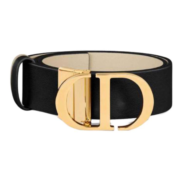 Dior Dior - Leather Belts Women's Black -