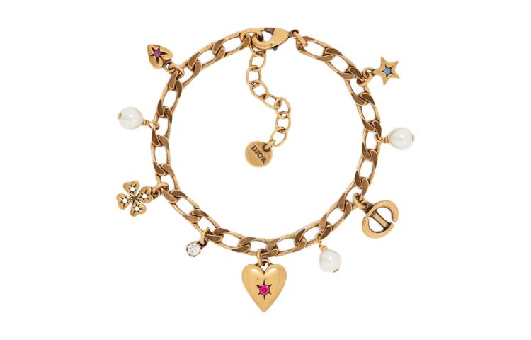 Dior Dior Metal Bracelets Unisex Gold
