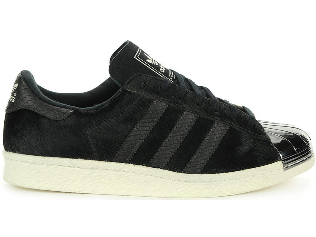 adidas adidas Superstar 80s Metal Toe Pony Hair Black
