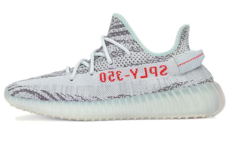adidas Adidas Originals Yeezy Boost 350 V2 'Blue Tint Ice Low Top Casual Shoes Unisex Ice Blue 2017 Edition