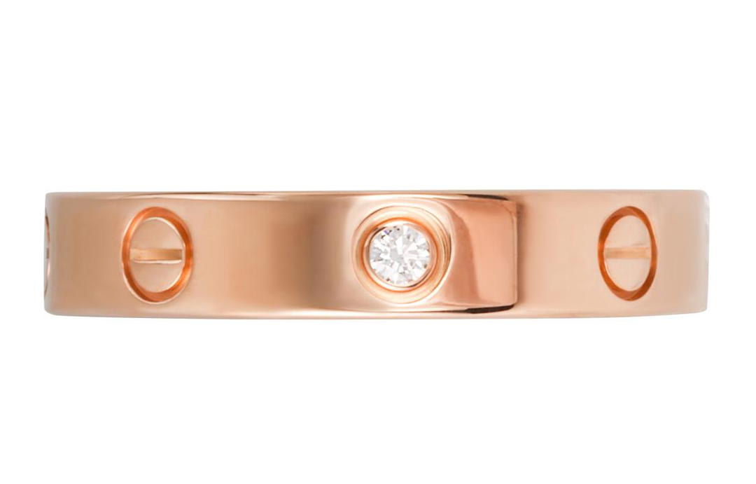 Cartier CARTIER 18K Rose Gold Rings Unisex