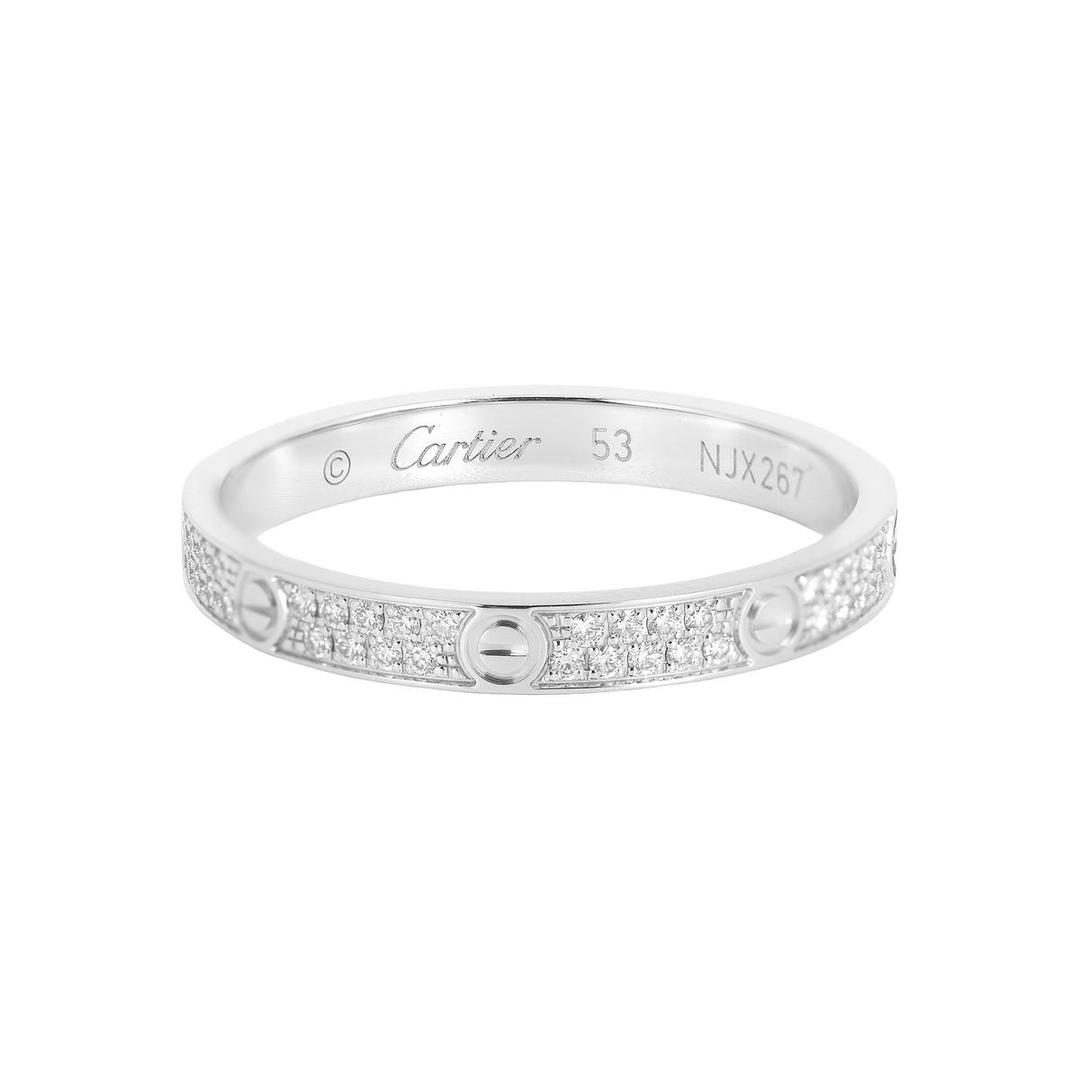 Cartier CARTIER 18K White Gold Rings Unisex