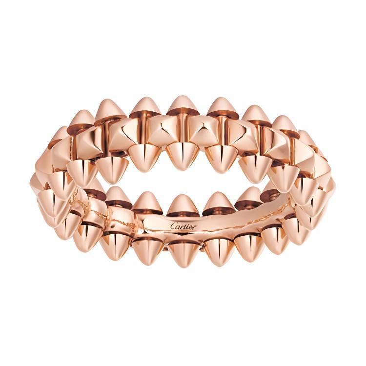 Cartier CARTIER Clash De Cartier Collection 18K Rose Gold Rings Unisex