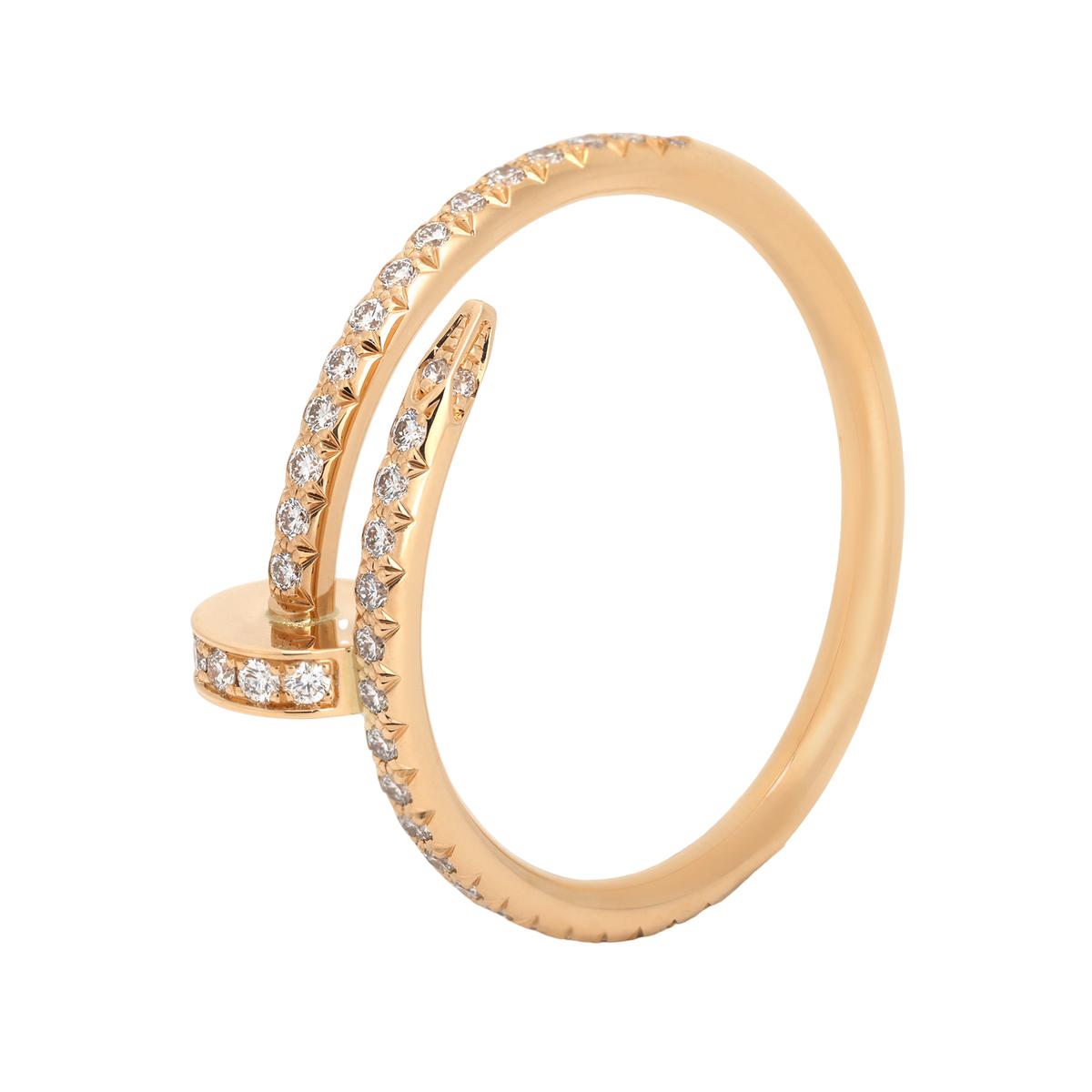 Cartier CARTIER 18K Rose Gold Rings Unisex