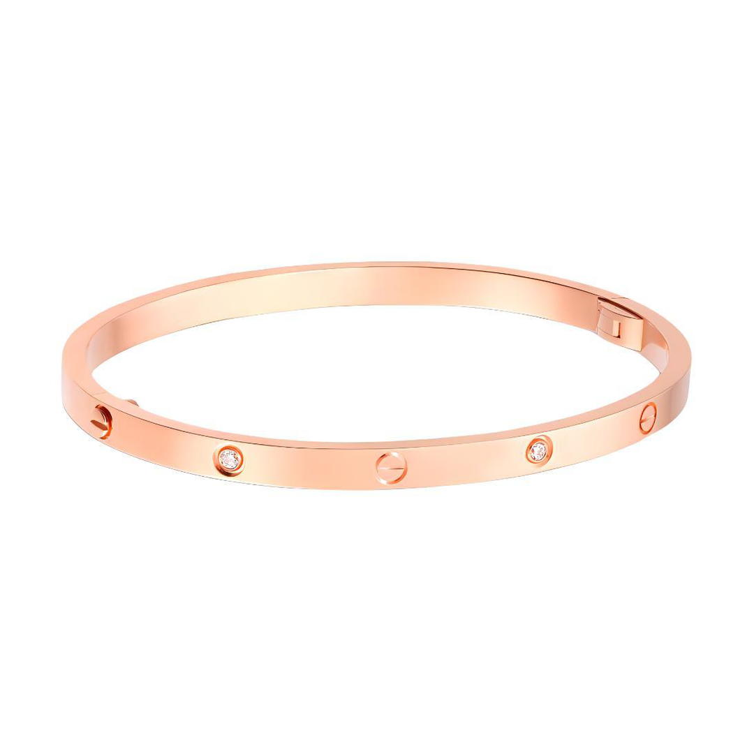 Cartier CARTIER LOVE Series 18K Rose Gold Bangles Women's