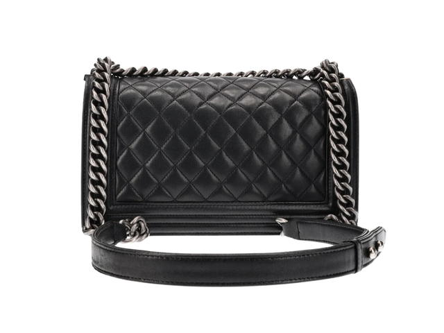 Chanel Chanel Boy 10 Black Lamb Rhw - view 2