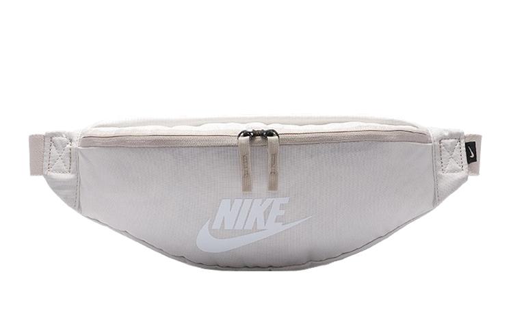 Nike Nike Polyester One Shoulder Crossbody Bag Sling Bag Fanny Pack Regular Unisex Gray White