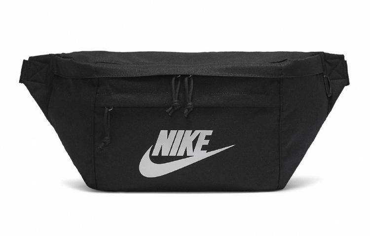 Nike Nike Polyester One Shoulder Crossbody Backpack Fanny Pack Regular Unisex Black