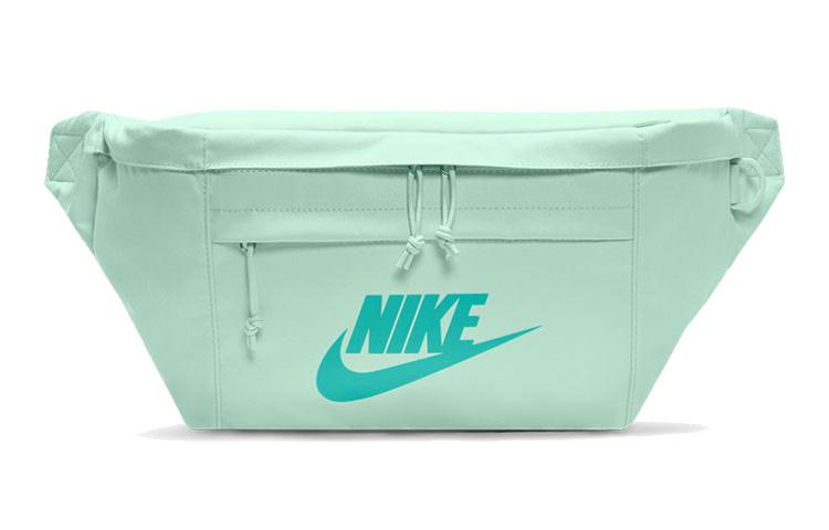 Nike Nike Polyester One Shoulder Crossbody Bag Sling Bag Fanny Pack Regular Unisex Mint Green