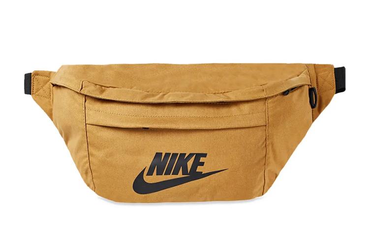 Nike Nike Polyester Shoulder Bag Crossbody Bag Fanny Pack Regular Unisex Wheat