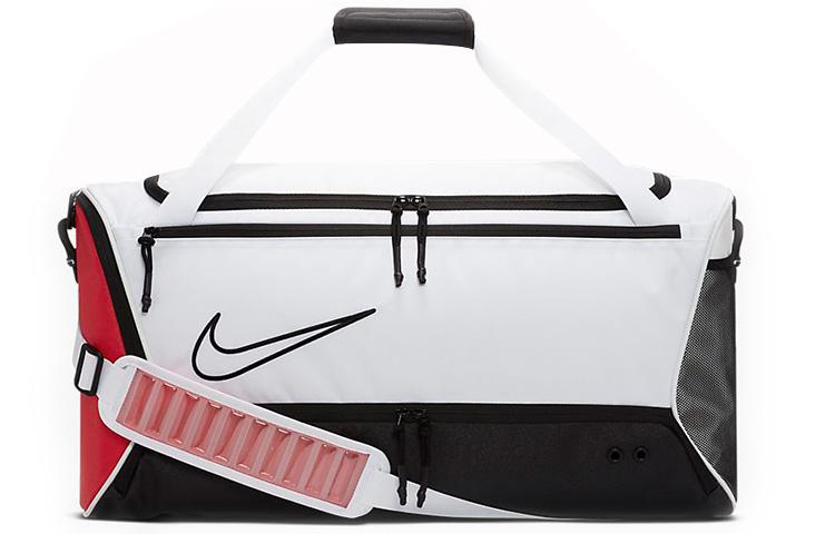Nike Nike Elite Basketball Duffel Bag Travel Bags White/Red