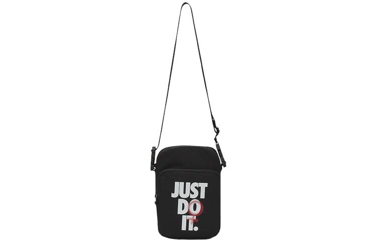 Nike Nike Polyester Shoulder Bag, Crossbody Bag Regular Unisex Black