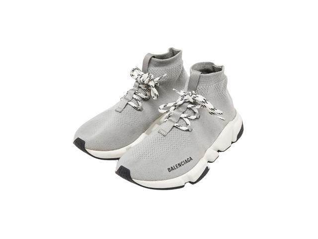 Balenciaga Balenciaga Speed Trainer Mid Lace Up Grey (Women's) - view 2