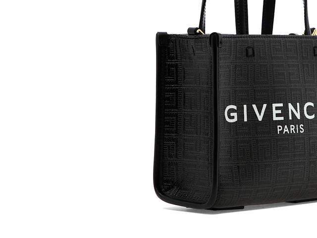 Givenchy Givenchy Mini G Handbagblack 74 Cotone 13 Acrilico 13 Poliuretano - view 4