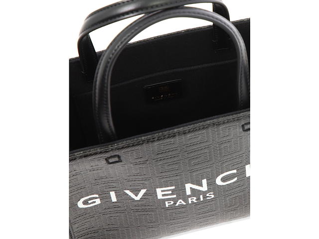 Givenchy Givenchy Mini G Handbagblack 74 Cotone 13 Acrilico 13 Poliuretano - view 5