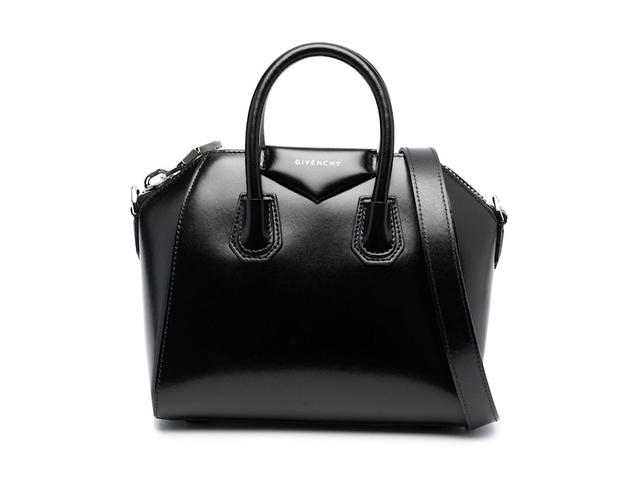 Givenchy Givenchy Leather Antigona Minihandbagblack Cotton 90 Polyester 10 Calf 100 - view 1
