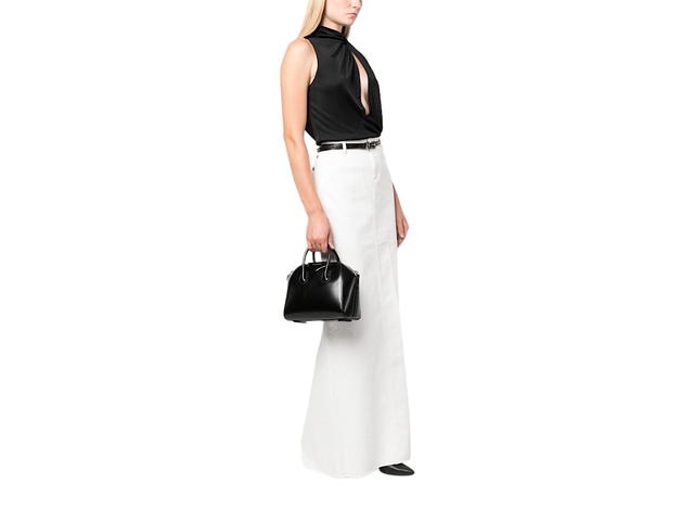 Givenchy Givenchy Leather Antigona Minihandbagblack Cotton 90 Polyester 10 Calf 100 - view 3