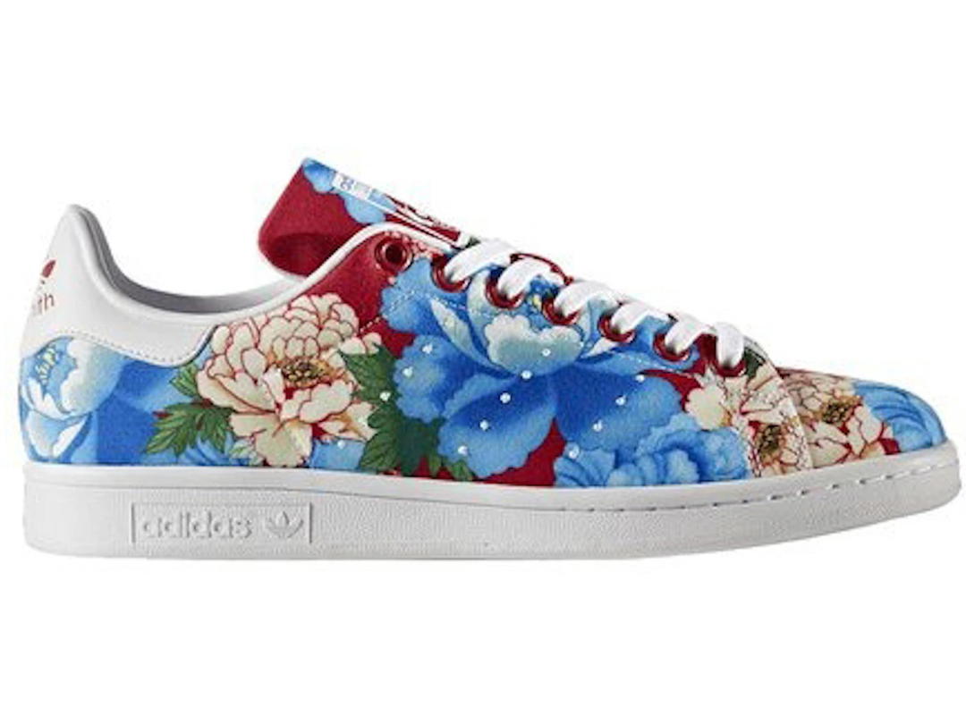 adidas adidas Stan Smith Dark Red Floral (Women's)
