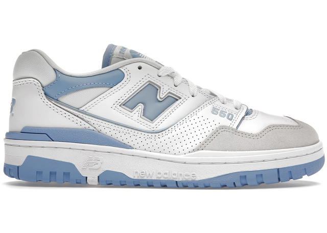 New Balance New Balance 550 White Blue Haze Rain Cloud - view 1