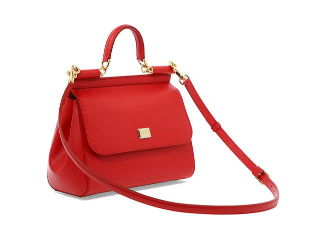 Dolce & Gabbana Dolce Gabbana Sicily Handbagred Pelle Di Vitello - view 2