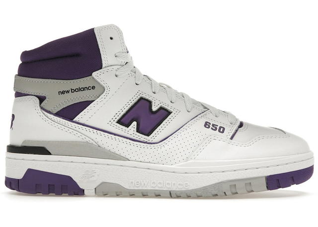 New Balance New Balance 650R White Interstellar Purple - view 1