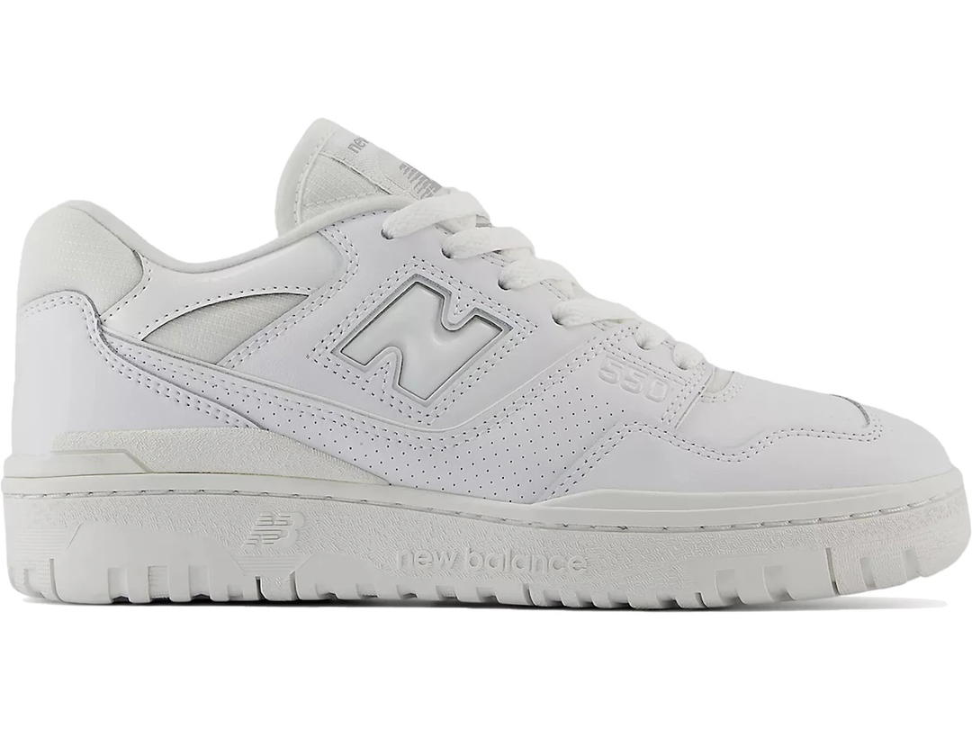 New Balance New Balance 550 Triple White Patent (Women's)