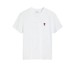 Buy Ami Paris Cotton Ami de Coeur T-Shirt White at Sasom – Authentic and Ready to Ship