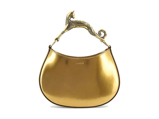 Lanvin Lanvin Hobo Cat Bag Pmgold Pelle - view 3