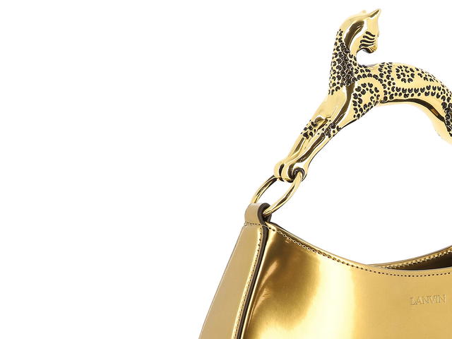 Lanvin Lanvin Hobo Cat Bag Pmgold Pelle - view 4