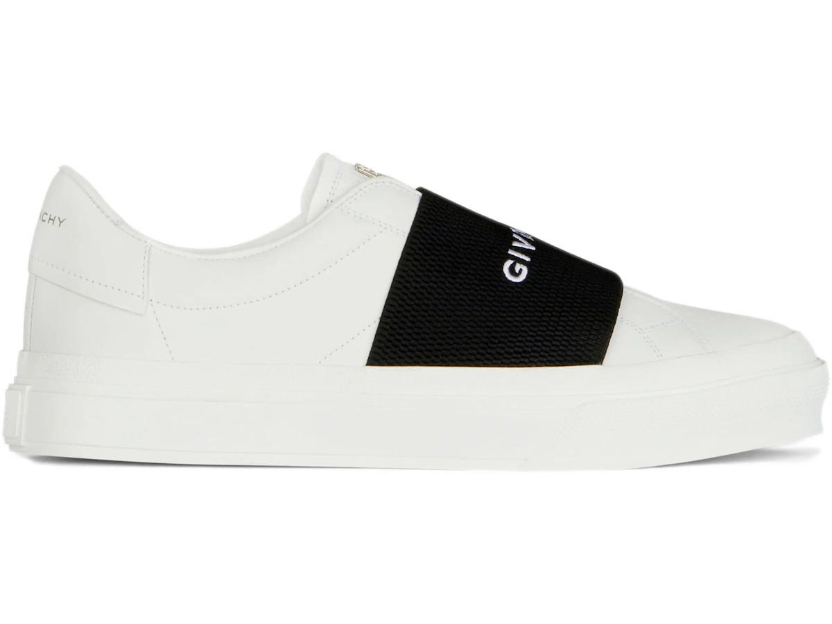 Givenchy Givenchy City Sport Sneaker White Black Logo Strap