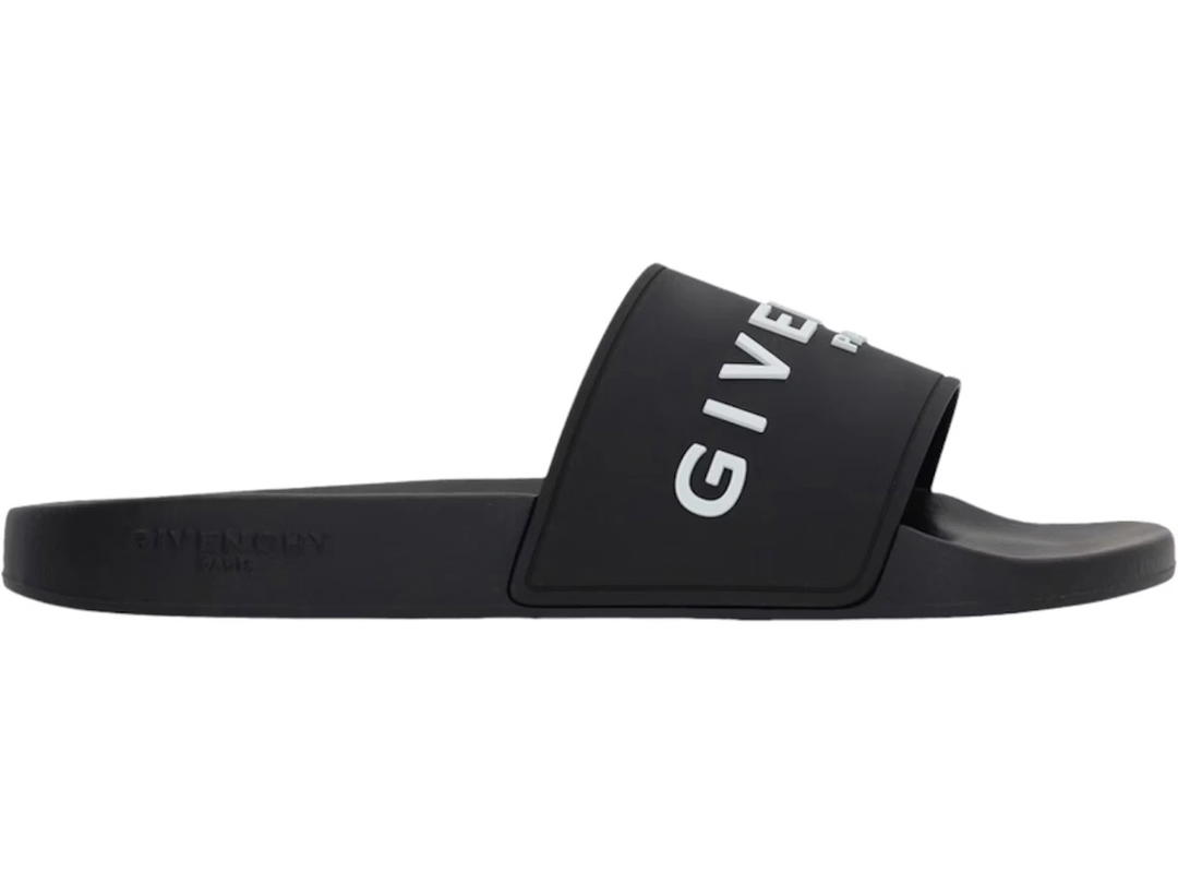 Givenchy Givenchy Paris Slide Sandals Black