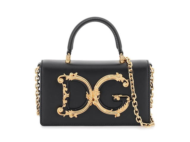 Dolce & Gabbana Dolce Gabbana Dg Girls Mini Bagblack Calf Leather - view 1