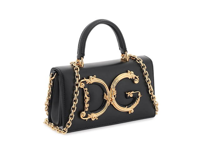 Dolce & Gabbana Dolce Gabbana Dg Girls Mini Bagblack Calf Leather - view 3