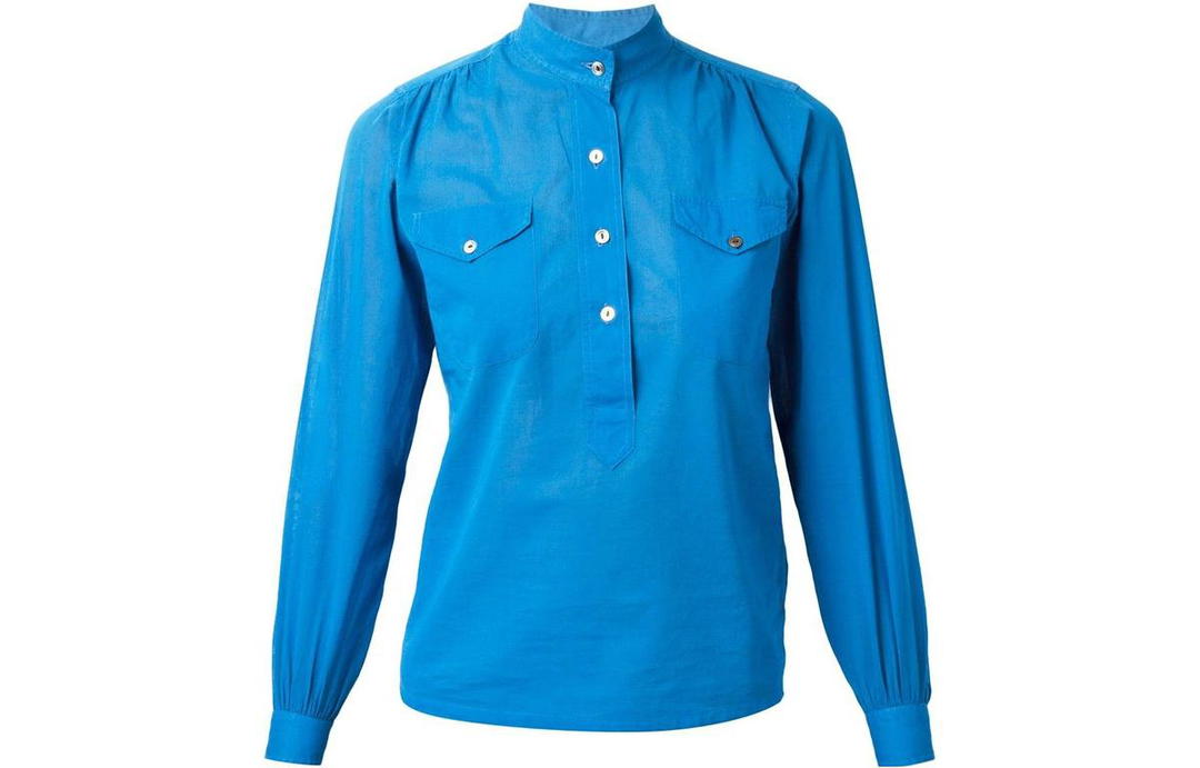 Saint Laurent Saint Laurent Shirt Women's Blue