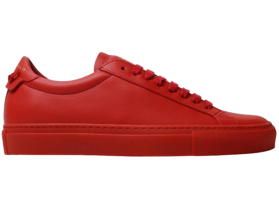 Givenchy Givenchy Urban Street Low Red Leather