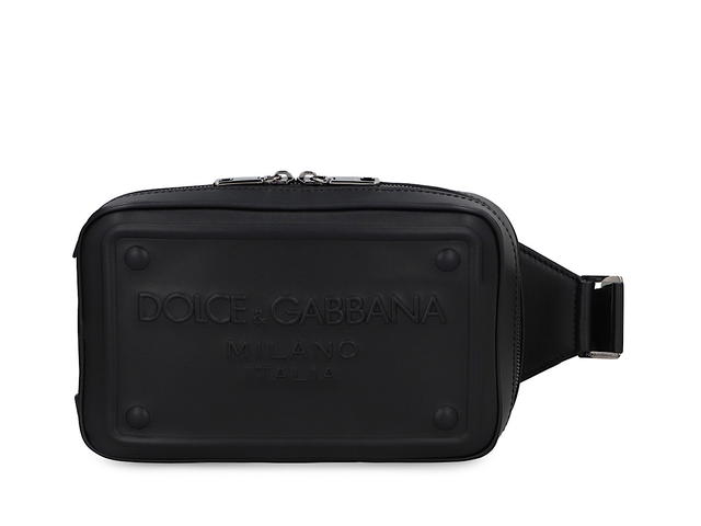 Dolce & Gabbana Dolce Gabbana Leather Belt Bag With Logoblack Calf 90 Viscose 10 - view 2