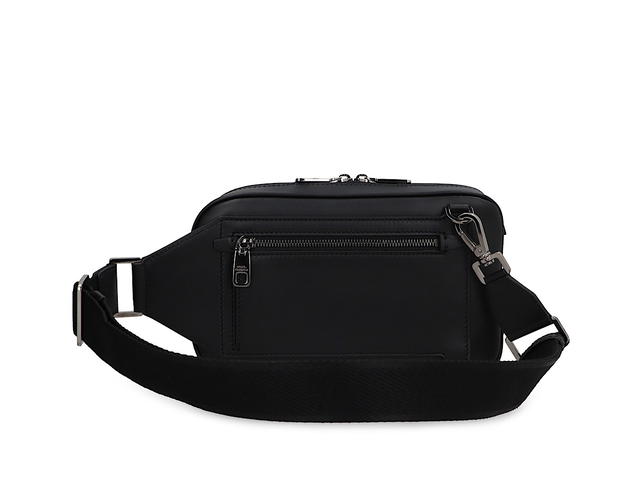 Dolce & Gabbana Dolce Gabbana Leather Belt Bag With Logoblack Calf 90 Viscose 10 - view 4