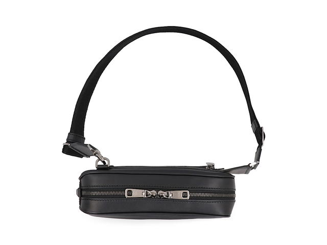 Dolce & Gabbana Dolce Gabbana Leather Belt Bag With Logoblack Calf 90 Viscose 10 - view 5