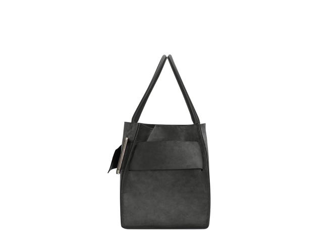Boyy Boyy Bobby Soft In Leather With Suede Piombo - view 3