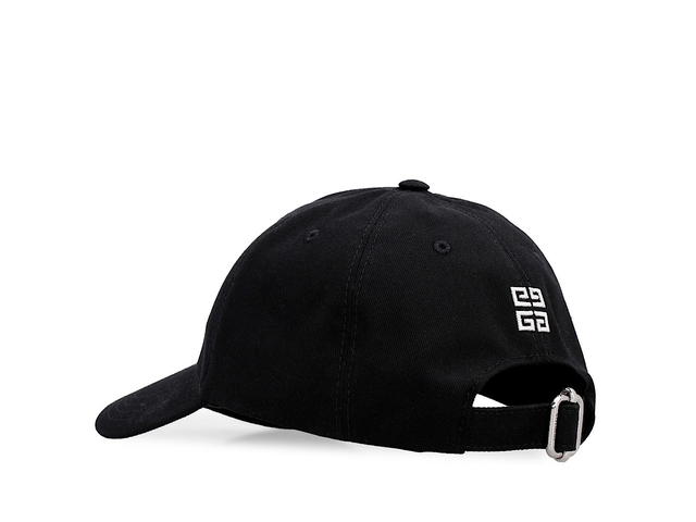 Givenchy Givenchy Curved Cap With Embroidered Logoblack Cotton 90cotton 10acrylic - view 3