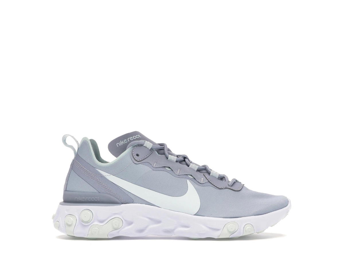 Nike Nike React Element 55 Wolf Grey Ghost Aqua (Women's)